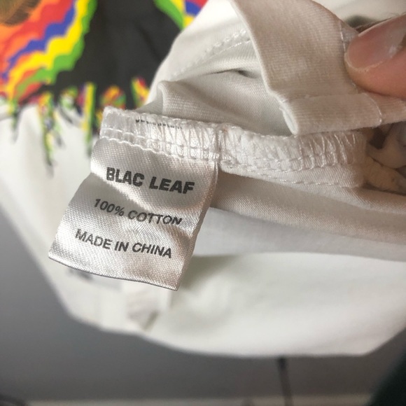 Blac Leaf Know Your Roots Tee Shirt Men Size Small - Picture 8 of 11